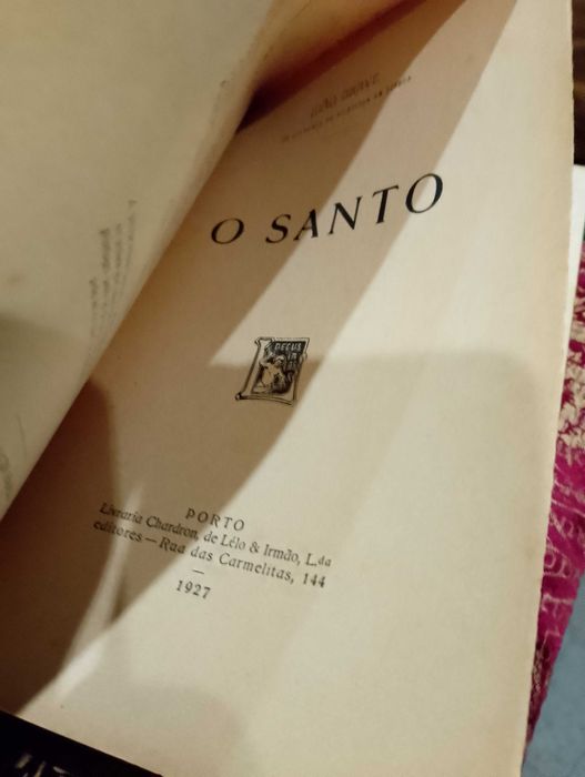 O Santo 1927 João Grave 1ª Edição