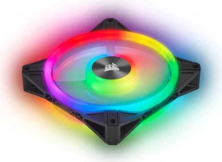 Кулер Corsair iCUE SP120 RGB ELITE ML120/140 RGB Elite  iCUE QL140 RGB