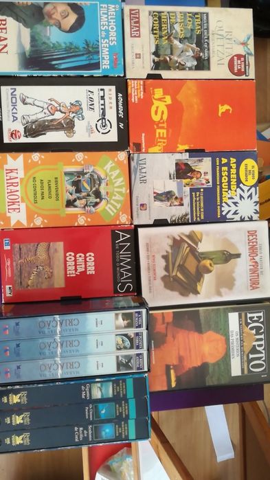 Cassetes VHS variadas v.p.ind