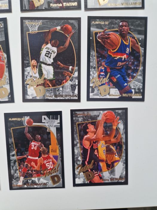 Karty nba 1992-93 fleer total d