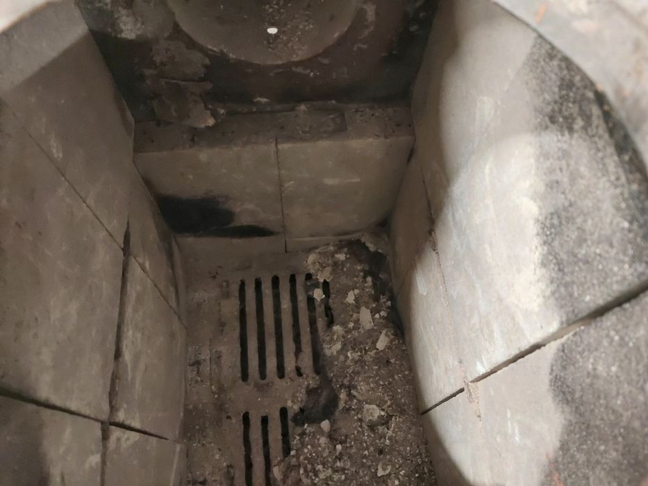 Piec  grzybek  koza z szamotem mało używany