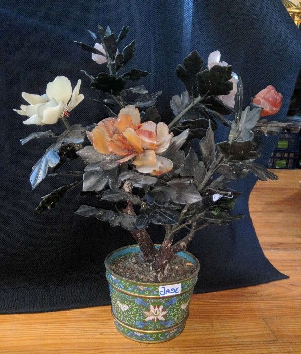 Vaso Cloisonné Jade