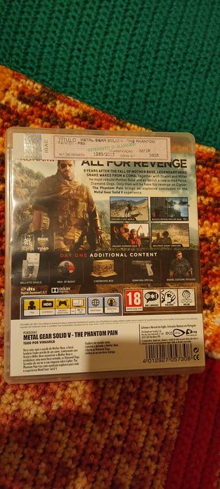 Metal gear V the phantom pain day one edition