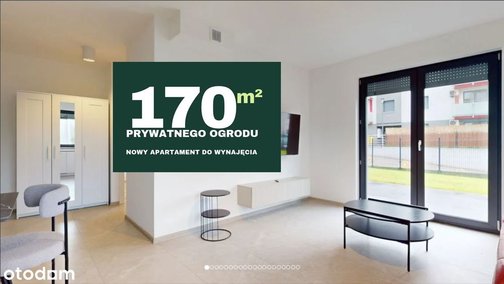 Nowe, garaż podziemny, ogród, urządzone pod klucz!