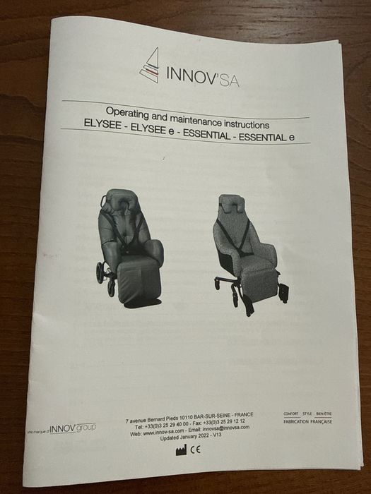 Cadeirão Basculante INNOV Essentiel | Conforto e Apoio Postural