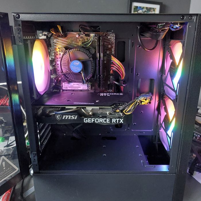 Komputer i5-10400f rtx 3070 16gb ram 512 SSD nvme gamingowy mocny!