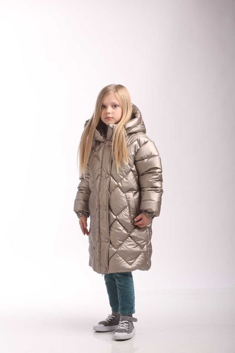 Новинка зима, пуховик Melissa, 110-134 см