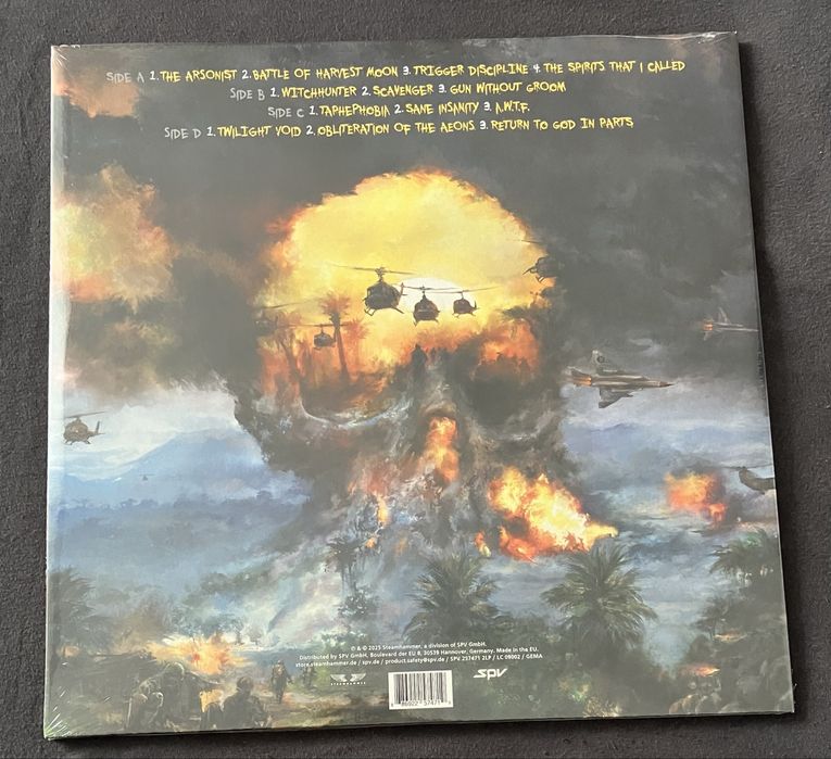 SODOM - The Arsonist LP Black Vinyl