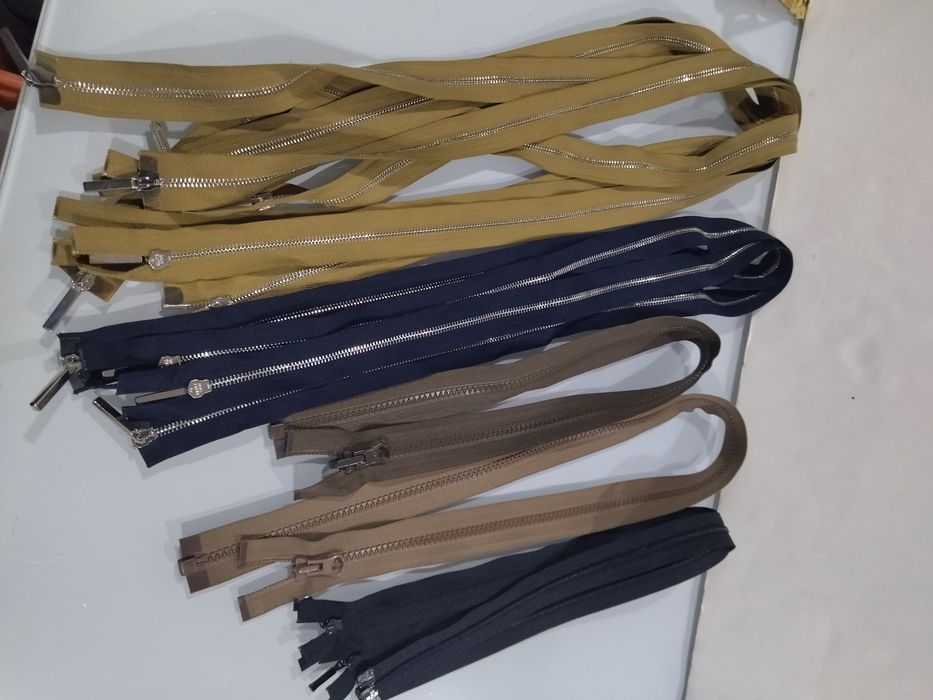 10 fechos  zíper divisíveis