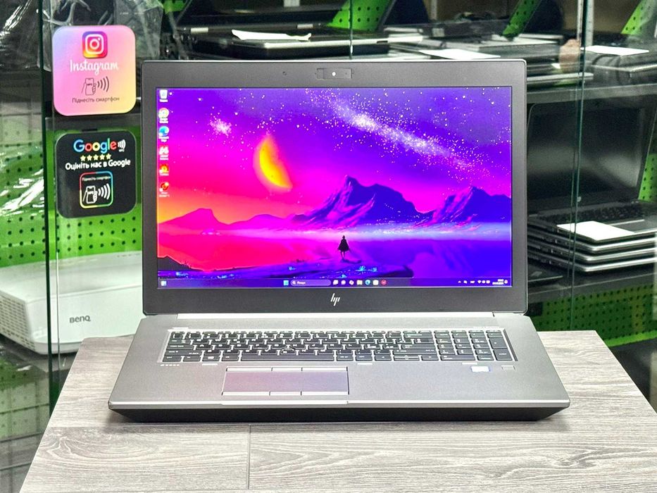 Hp | 17 дюймів | Intel i7 | RTX 3000 | Гарантія півркоу