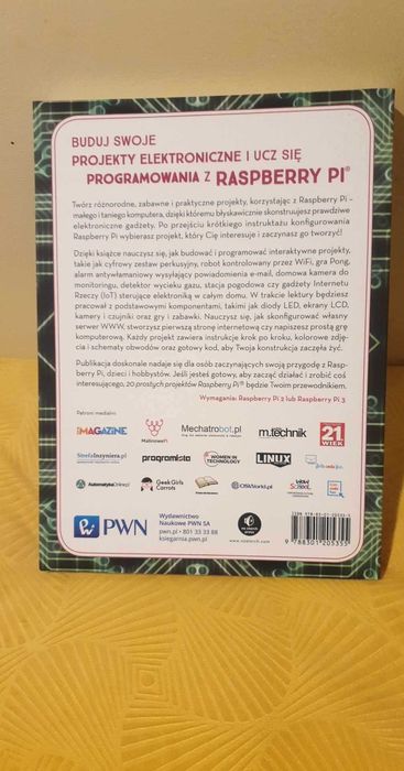 20 prostych projektów Raspberry Pi  Santos