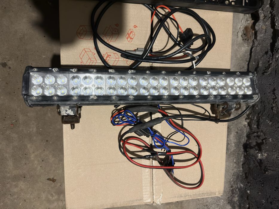 Світодіодна LED балка під номер