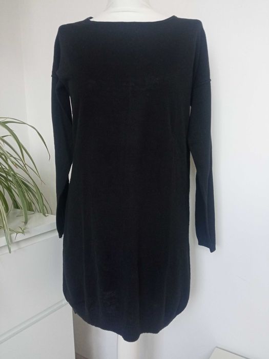 Esmara długi czarny sweter tunika r 36/38