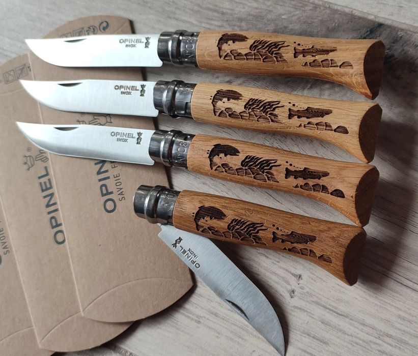 НОЖ OPINEL №08 складной Франция цветной гравюрный ножик edc туриста ніж нож ножичек Опінель
