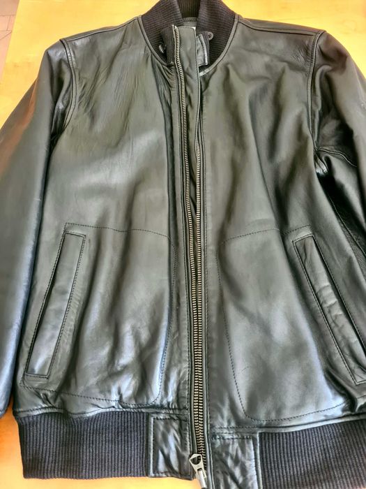 Blusão de pele genuína Pepe Jeans
