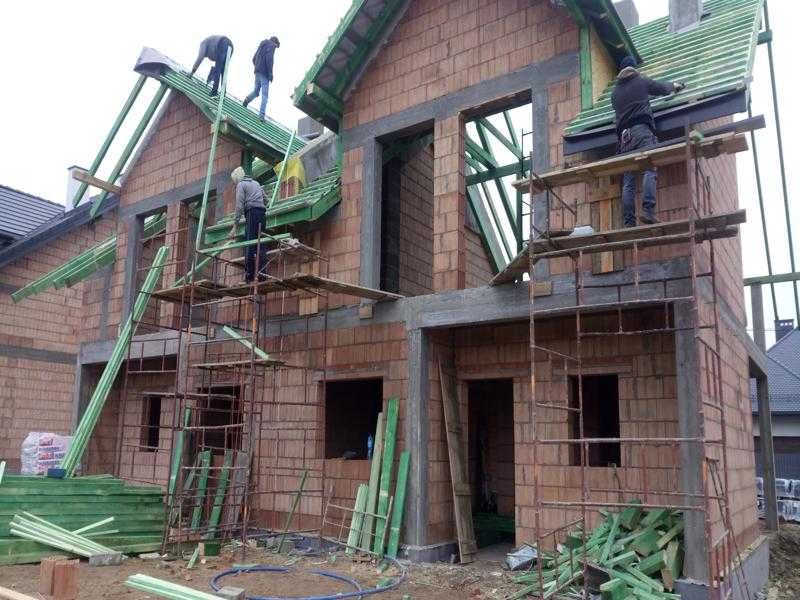 Budowa domów , Stropy , Płyty i ławy Fundament.- Brygada Doświadczenie