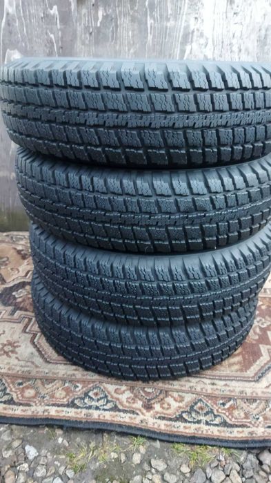 4 Opony Zimowe 155/80r13 Dębica 2x7mm 2x6mm Cena za 4 opony