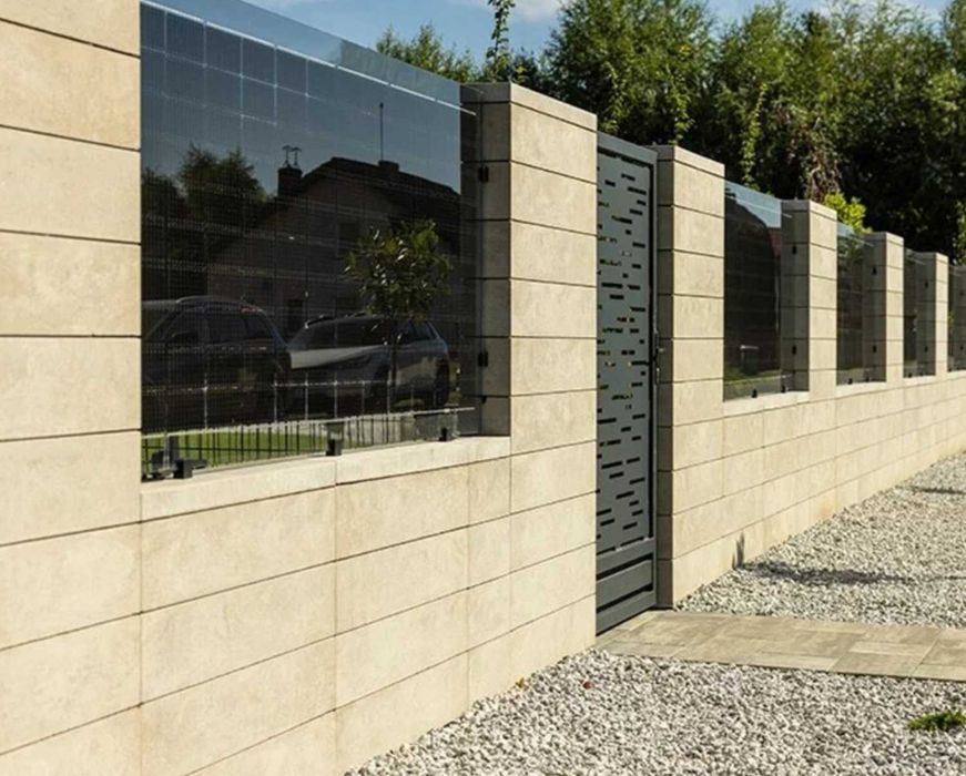 pustak ogrodzeniowy REZYDENCJA NOVATOR przęsło ogrodzenie brama murek