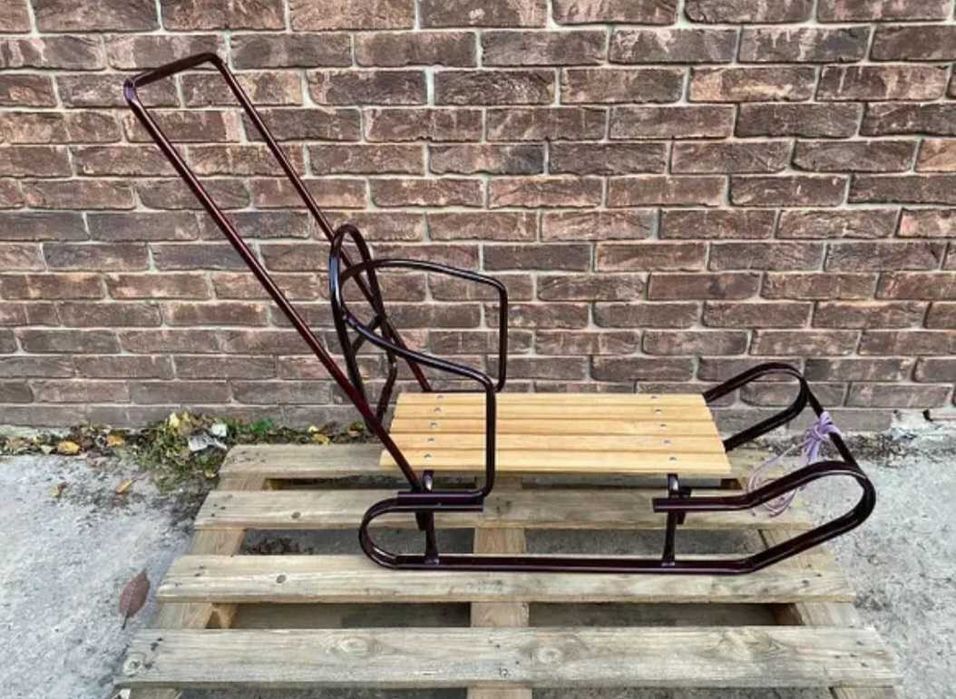 Сани бордові Королівські санки