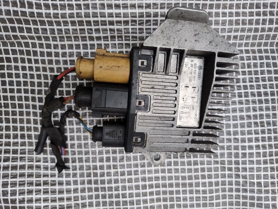 Audi a2 99-05 sterownik modułu wentylatorów 8Z0 wysyłka wtyczki