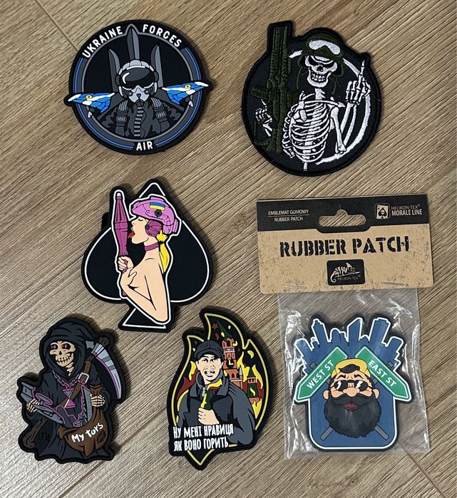 Шевроны патчи