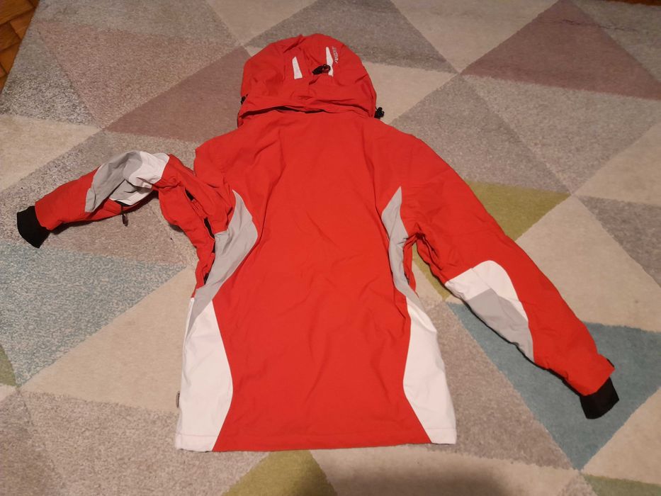 kurtka narciarska termoaktywna ANZONI roz.40 damski CZERWONA;