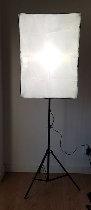 Luzes Studio- 2x ESDDI 800W Photography Softbox Lighting Kit 20"X28"