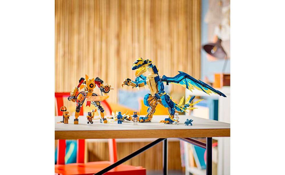 Lego Ninjago 71796 Стихийный Дракон против Робота Императрицы. В наличии