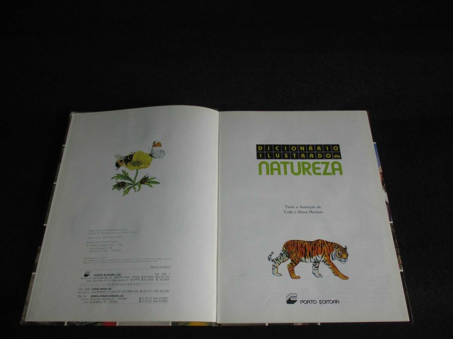 Livro Dicionário Ilustrado da Natureza Colin e Moira Maclean