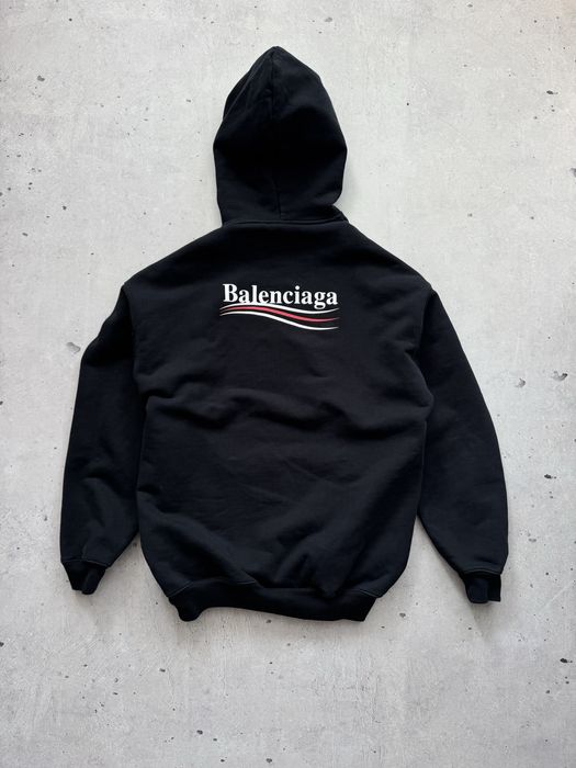 Balenciaga Political Campaign Logo Hoodie худі Баленсіага
