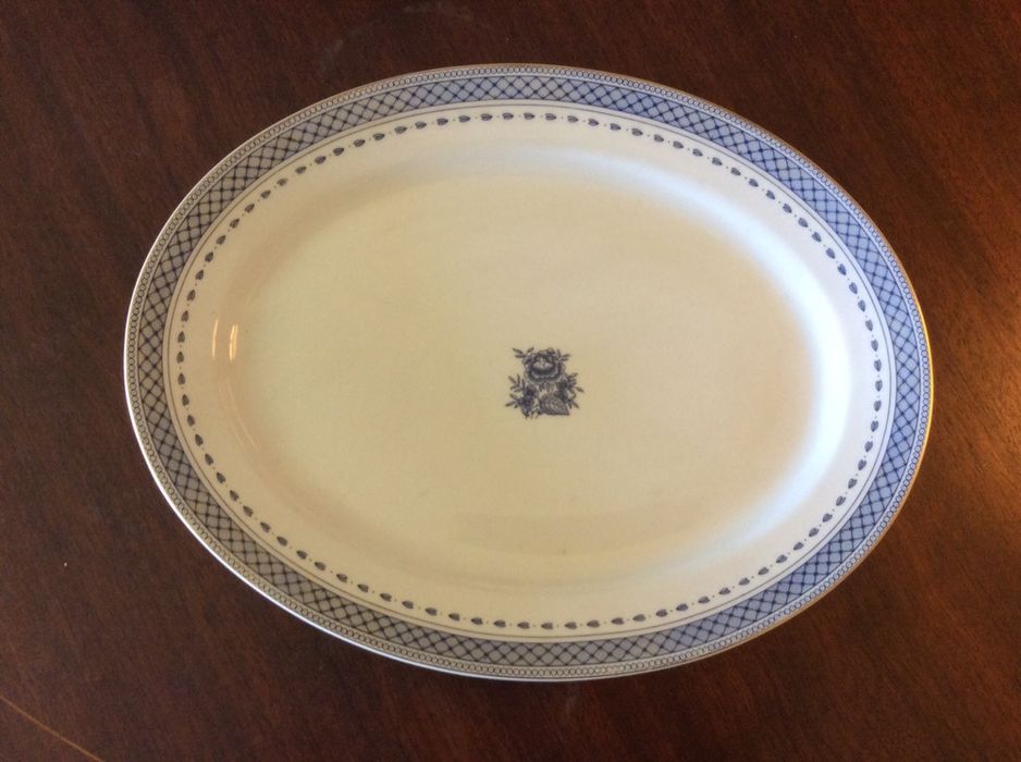 Travessa oval Vista Alegre, Cozinha Velha, 34 cm