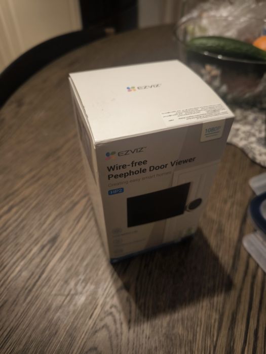 Inteligentny wizjer elektroniczny do drzwi EZVIZ HP2 1080P – Stan bdb, używany 2 mies.