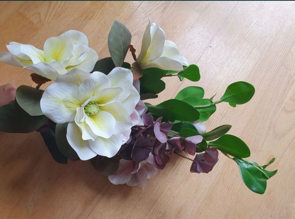 Kwiaty magnolii + gratis