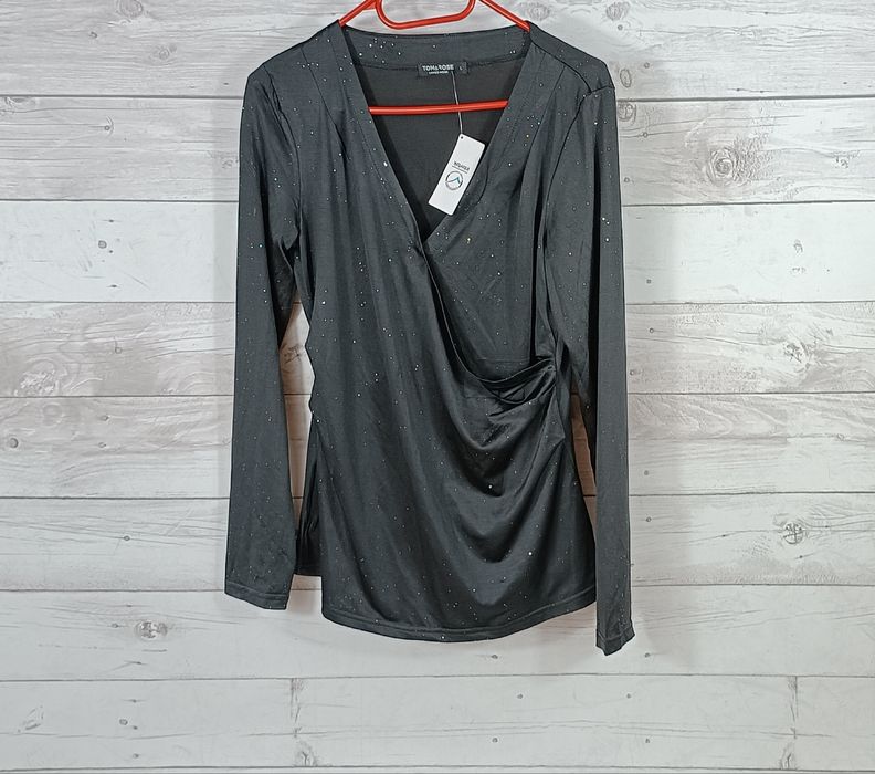 Bluzka damska czarna Tom & Rose L