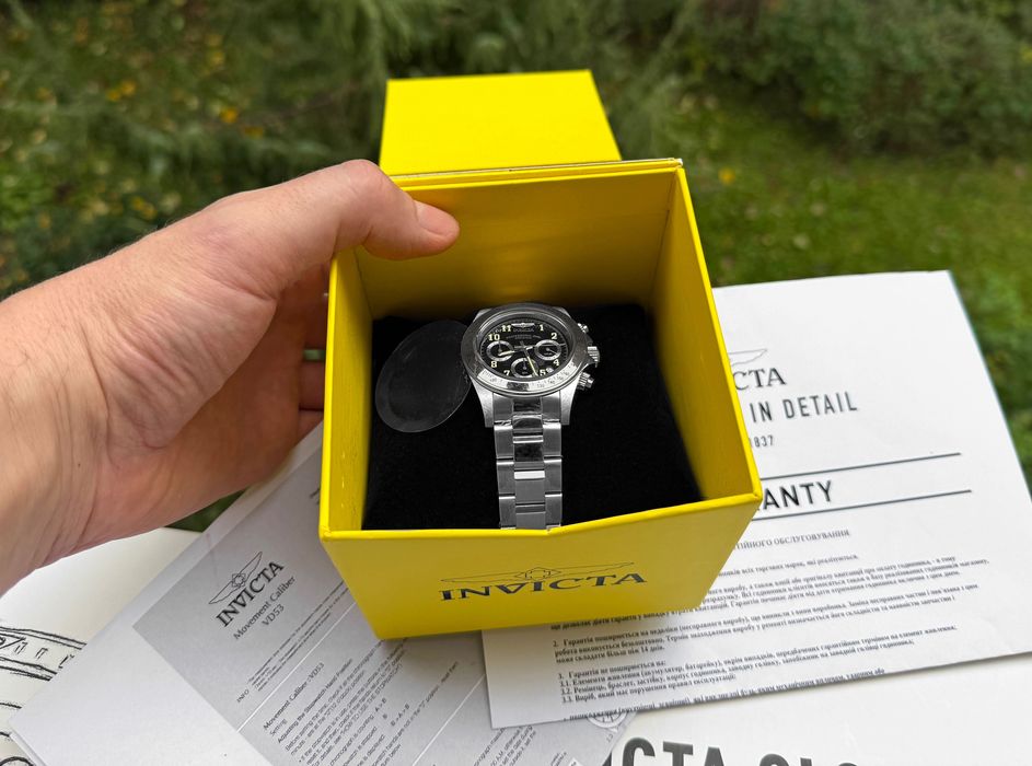 Годинник чоловічий INVICTA SPEEDWAY 17025 Chronograph 40 mm. 200 MT.