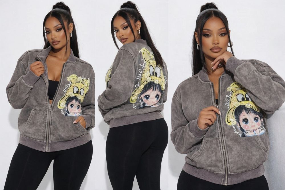 Bluza bomber Yipin Fashion – rozmiar uniwersalny