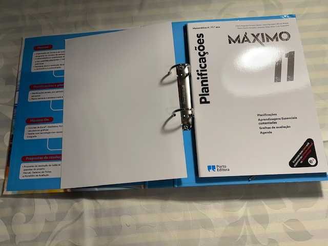Máximo 11 - Matemática A - 11º ano - Projecto Professor - Novo