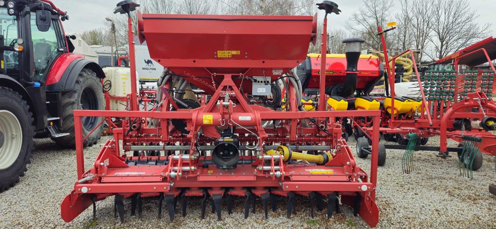 KVERNELAND kombinacja uprawowo-siewna brona serii H + siewnik S-drill