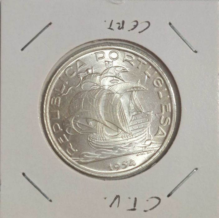 Moeda 10$00 UNC 1954