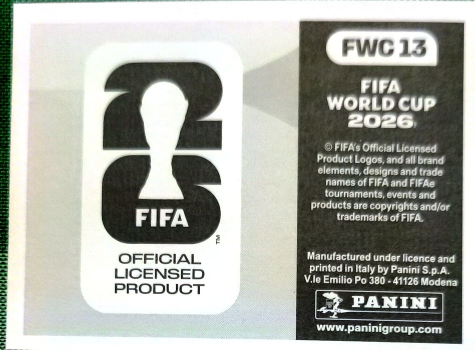 Fifa 2026 Panini