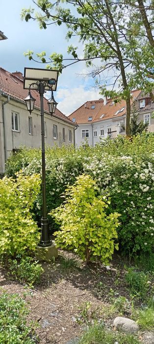 Okazja! 3 aluminiowe latarnie solarne