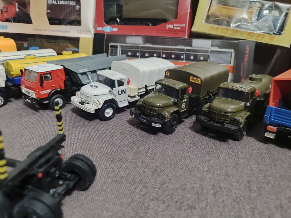 Модели грузовиков 1:43 СССР