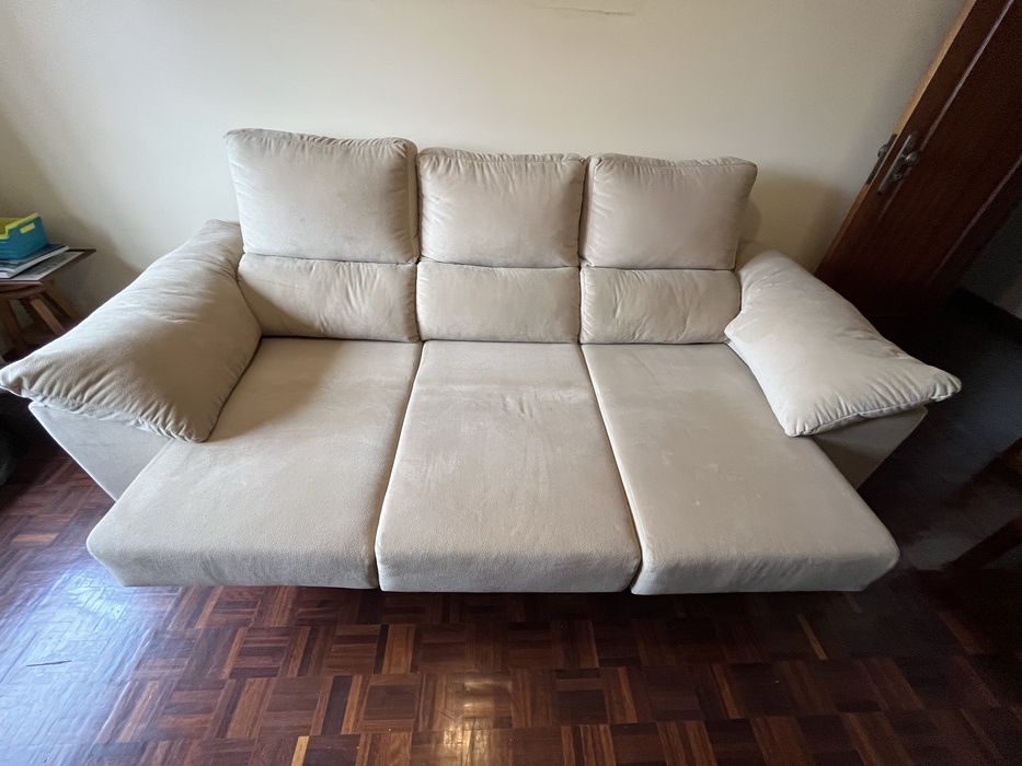 Sofa Cama/chaise long 3 lugares