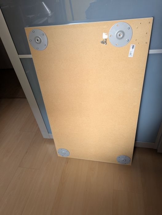 vendo tampo branco usado já com os suportes para os pés