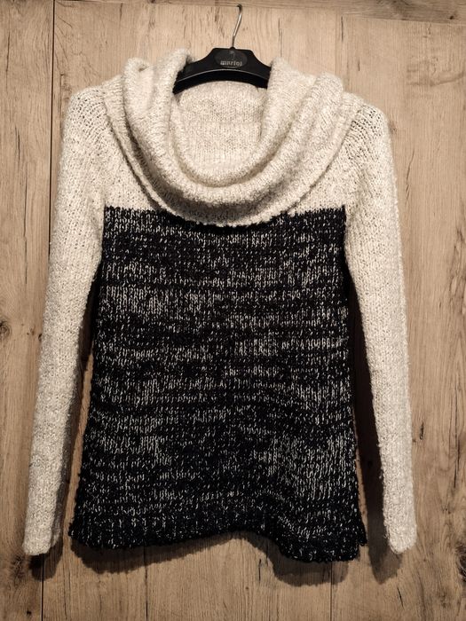Sweter M  ciepły golf