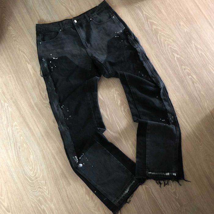 Джинсы клеш SUMWON Colour Blocked Flare Fit Jean