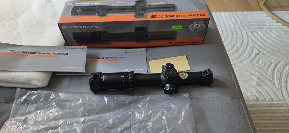 Luneta celownicza Primary Arms SLx 1-8X24 mm FFP ACSS Raptor 5,56/5,45/.308