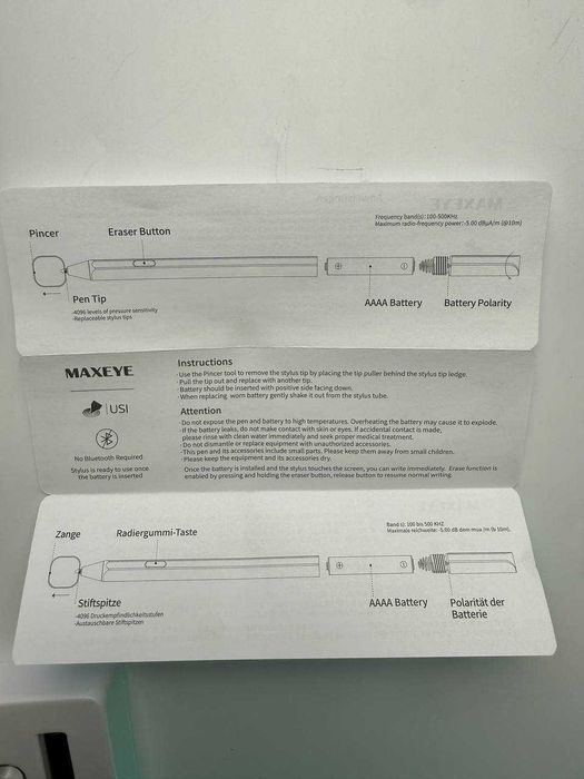 стилус ME-USI306 Stylus Pen USI 1.0 for Lenovo HP Acer Chromebook