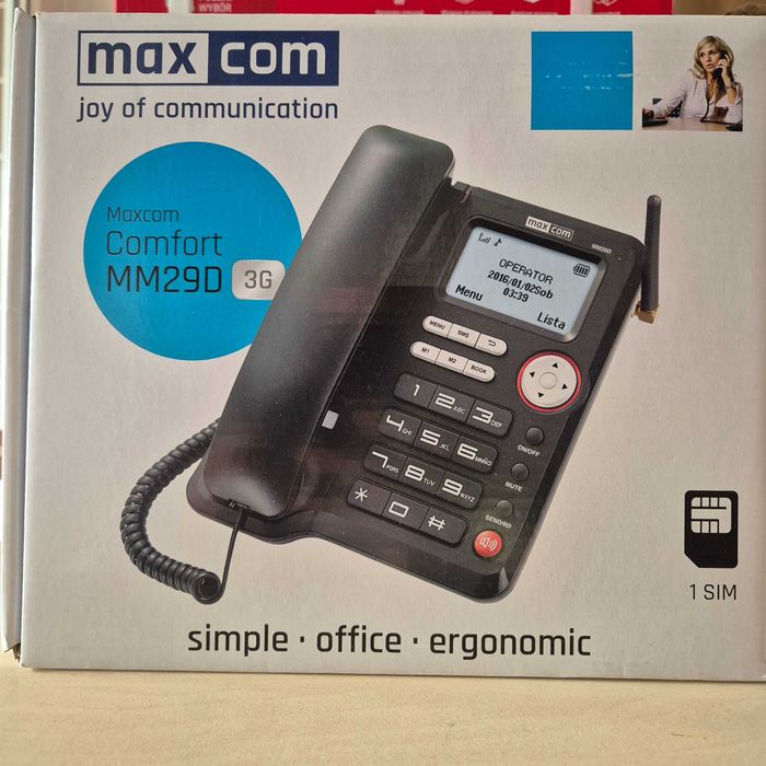 Telefon Maxcom Comfort MM29D