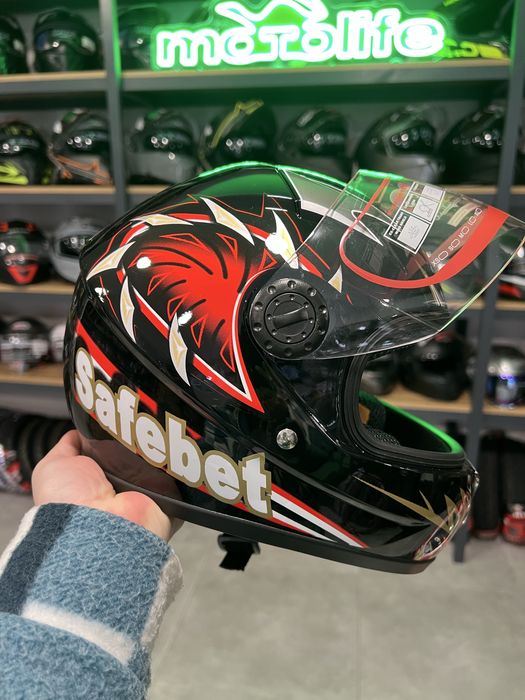 Мото шолом дитячий / шлем детский, маленький для скутера и мопеда